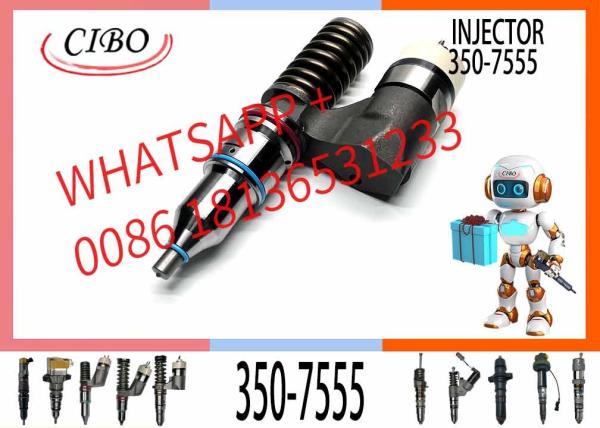 El excavador Accessories Diesel Motor del inyector de combustible del motor diesel parte 3507555 350-7555 para  16H 345B 345B de