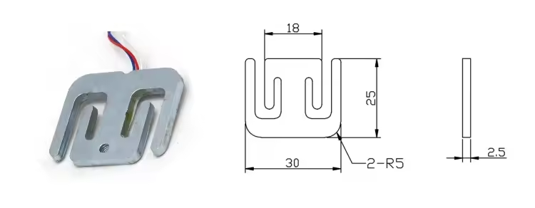 50kg Cat Litter Basin Low Profile Mini Thin Weight Sensor Compact Design Robust Durability And Quick Response