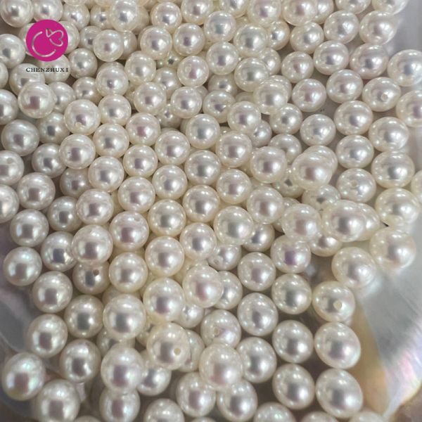 Mini Size 1.5-2mm Freshwater Cultued Real Loose Pearl Beads Without Hole Drilled for DIY Jewelry Making