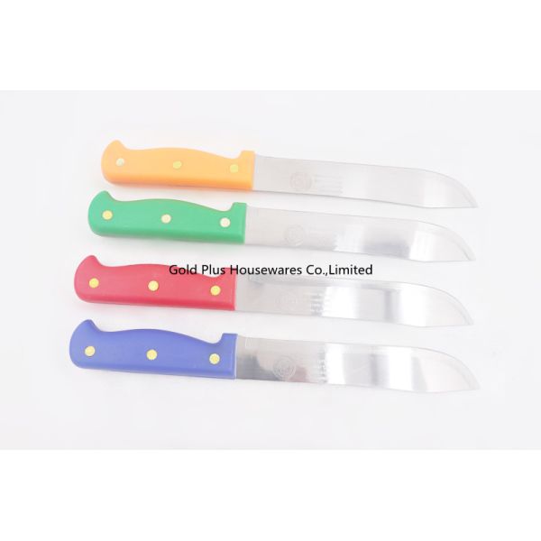 0.8mm Thickness Kitchen Cutting Knives SS High Carbon Steel Chef Knife