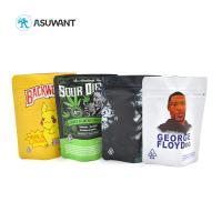 D'odeur de preuve de Mylar de sac emballage rescellable de mauvaise herbe de biscuit de petit pain pré
