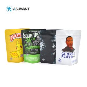 Resealable запаха доказательства Mylar сумки упаковка засорителя печенья крена Pre