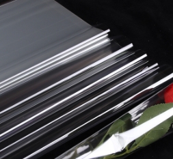 Papier d'emballage en verre épais, transparent et imperméable à l'eau