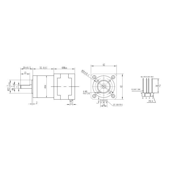 микро- планетарный Stepper мотор 12v с уменьшением шестерни коробки передач 3,8 см Kg