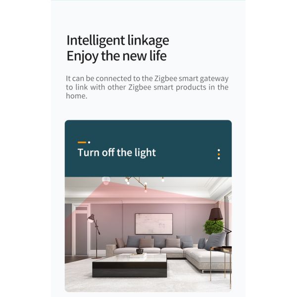 ODM Smart Home Sensors Mini Wireless Zigbee Pir Motion Sensor Pet Friendly