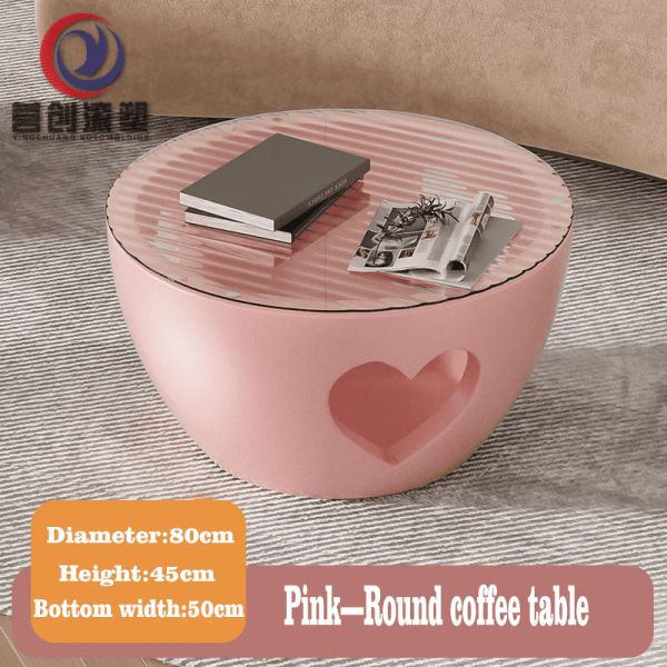 UV Resistant Polyethylene Round Rotational Molded Outdoor Furniture