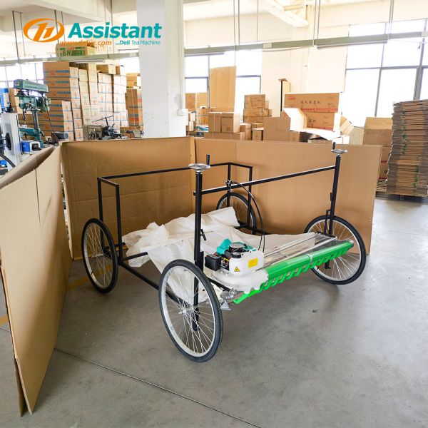 142*52*45cm DL-4CP-1210W Single Wheeled Harvester for Farming Vegetables and Shrubs