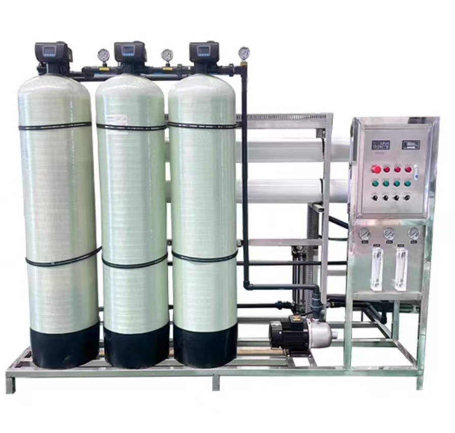 100 Tons Large Reverse Osmosis Water Treatment Equipment Industrial Water Purifier Ultrapure Water Boiler Softening Deionization