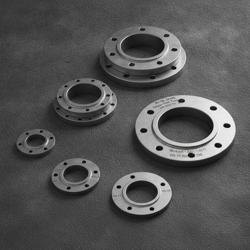 PN 10 304L Material 300LBS Pressure Forged Steel Flanges DIN 2642 Lap Joint Flange