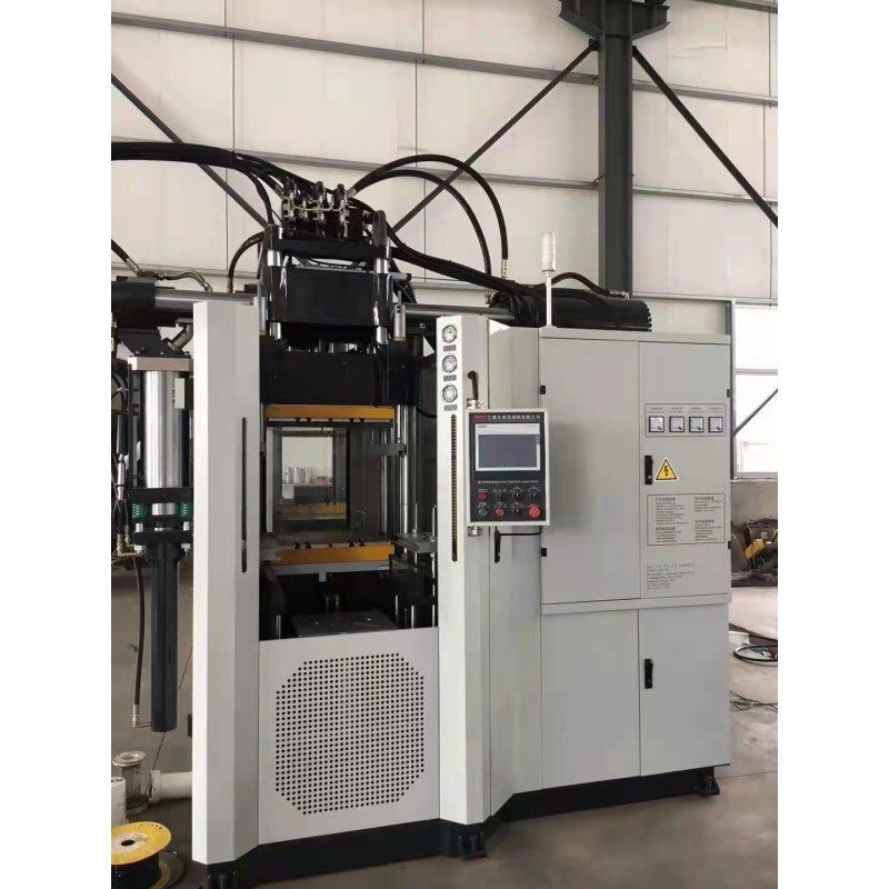 Horizontal Structure 300T Rubber Injection Moulding Press with Autoamtic Control