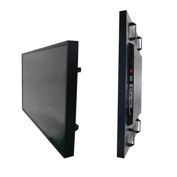 Slim Freestanding Digital Signage 49 Inch Rj45 Input