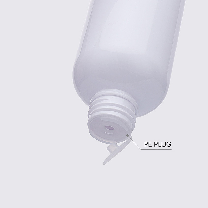 Round Shouder Cosmetic Bottles And Round Lid Jars For Dispensing Creams Lotions And Serums