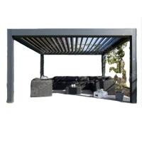 Toit étanche haut en aluminium Pergola Gazebo Pergola en aluminium pour les maisons particulières