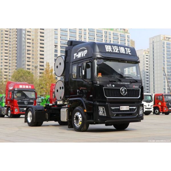High GVW Shaanxi Auto X5000 460hp 4X2 LNG Towed Truck Head for Heavy Duty Hauling