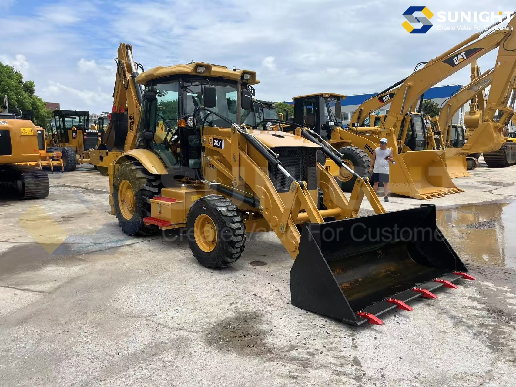 Cargadora retroexcavadora JCB 3CX usada de alta calidad, precio económico, multifuncional, JCB 3CX 4CX en venta