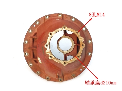 JY2402018-A6A Differential Housing Assembly D210mm M14 FAW Truck Parts