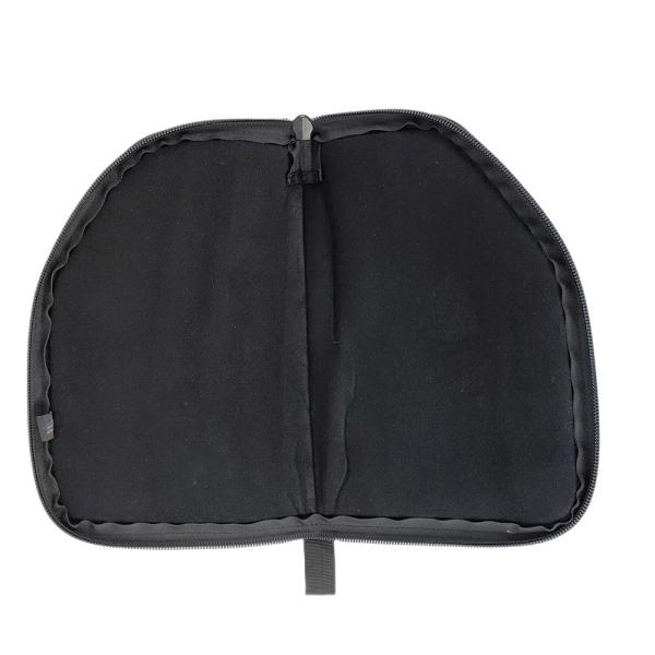 Nylon Pistol Gun Bag With 3 Mag Pocket- Army Green
