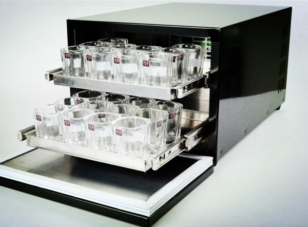 Double Deck Jagermeister Fridge Freezer , Wineplus Bar Shot Glass Chiller