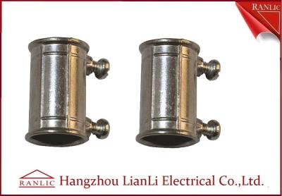 EMT de alumínio Conduit Fittings 4 EMT Coupling 1/2 EMT Connectors, revestimento de lustro