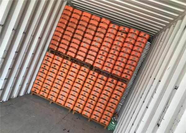 High quality Injec molding temp  fence base 560 x 245 x 130mm inside fill concrete UV treated ,factory direct supply