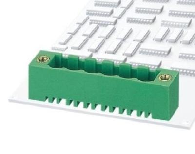 pitch:5.08mm / 0.2 in Plug-in Terminal Block socket end closed with flange nut Pins:2P-24P