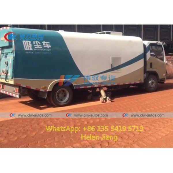 Тележка метельщика дороги вакуума Dongfeng 4x2 10CBM для чистки улицы