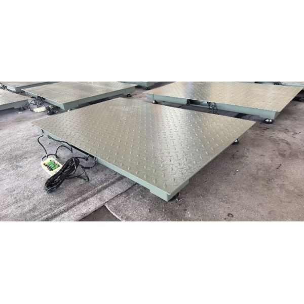 3T-5T Rated Load Mild Steel Floor Scale 0.9x1.5m For Industrial Applications