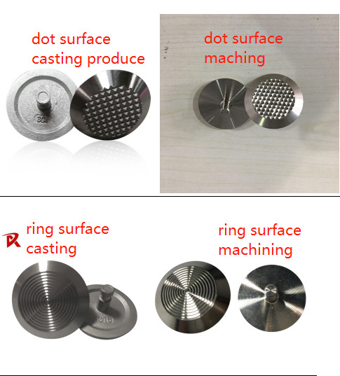 304 нержавеющая сталь Студ слепой галстук Бар Руководство слепой галстук Антискользящий алмазная поверхность тактильный индикатор Студ