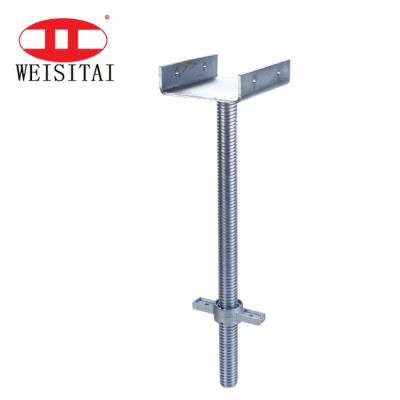 200KN Q235 U Head Screw Jack Base As Scaffold U Heads