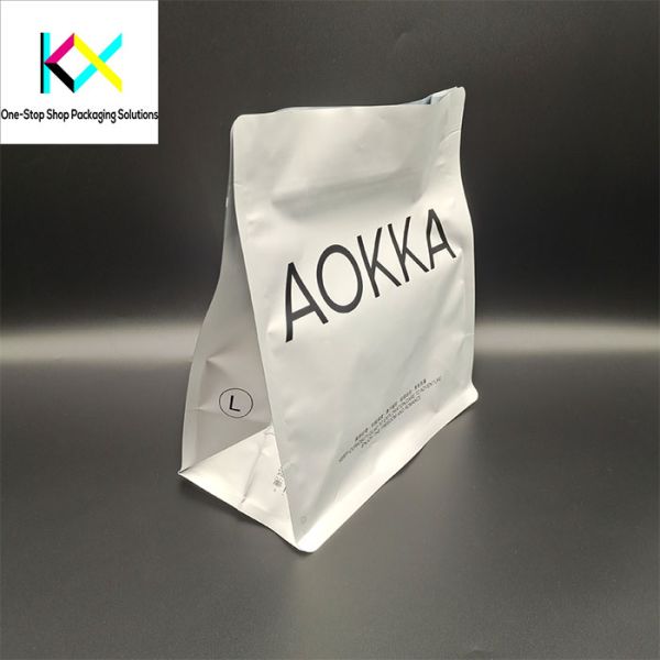 Customized MOPP/AL/PE Stand Up Coffee Pouches with High Barrier and Hot Foil Stamping