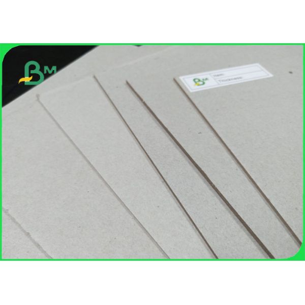 100% Recycled Pulp ISO Approved 2.5mm Grey Chipboard For Gift Box