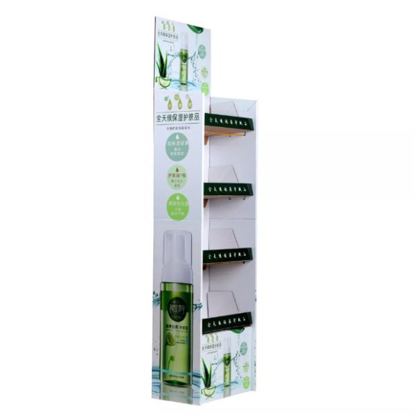Promotion Cardboard POS Displays , Corrugated POP Display Stand For Cosmetics