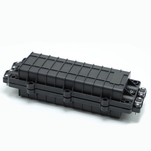 In Line Type 12 24 48 72 96 Core Type With Stand 2 in 2 Out 3 in 3 Out Fiber Optic Splice Closure for Connection