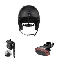 Capacete interno inerente da bicicleta da pisca-pisca de BT 5,0 EPS da câmera