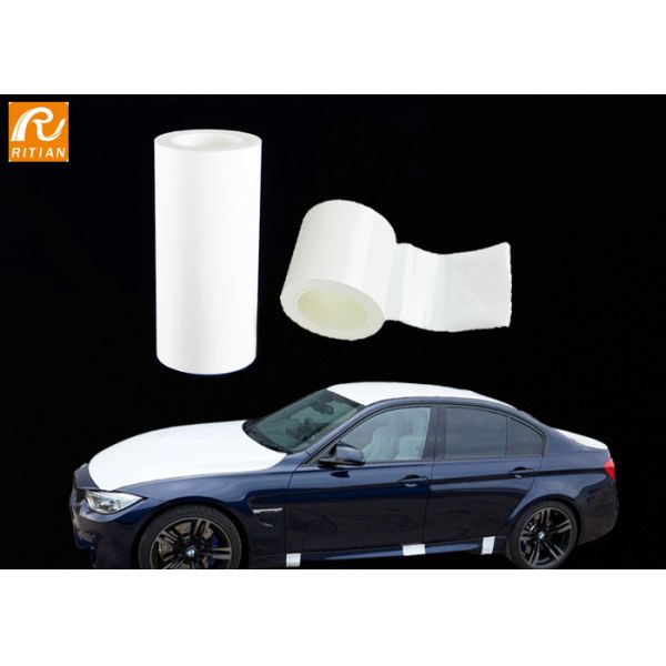 Противоультрафиолетовый 12 месяцев для наружного использования Автомобильная защитная пленка Клей белый для автомобильных / морских интерьеров