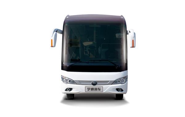 55 Seats Used YUTONG Bus White Luxury Seats 100km/H Max Speed With Automatic Door