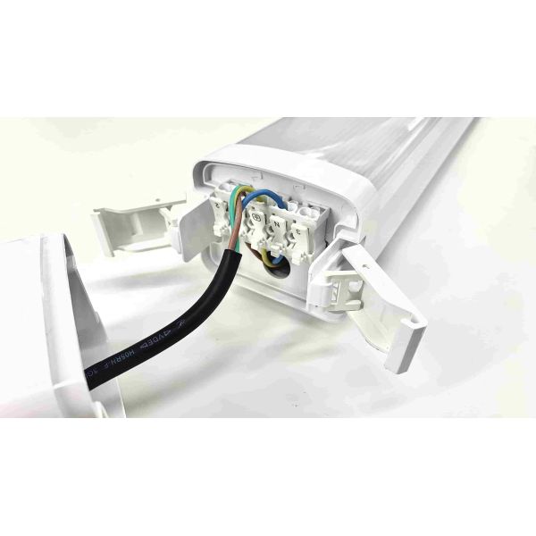 25W 60Watt 80W Waterproof IP65 LED Vapor Tight Light Fixture For Warehouse