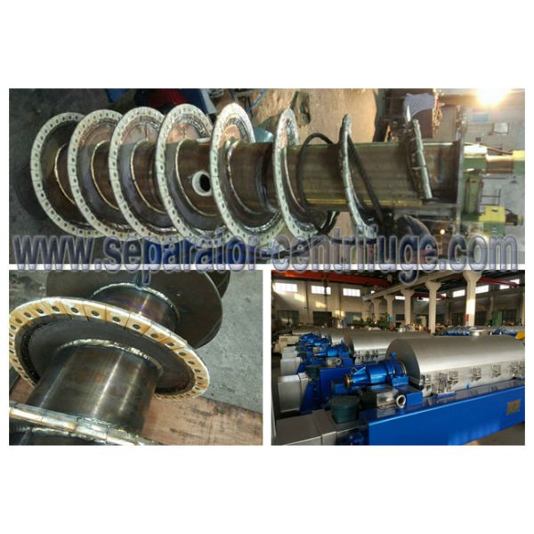 High Speed Scroll Discharge Decanter Industrial Centrifuge Salt Chemical Titanium Centrifuge