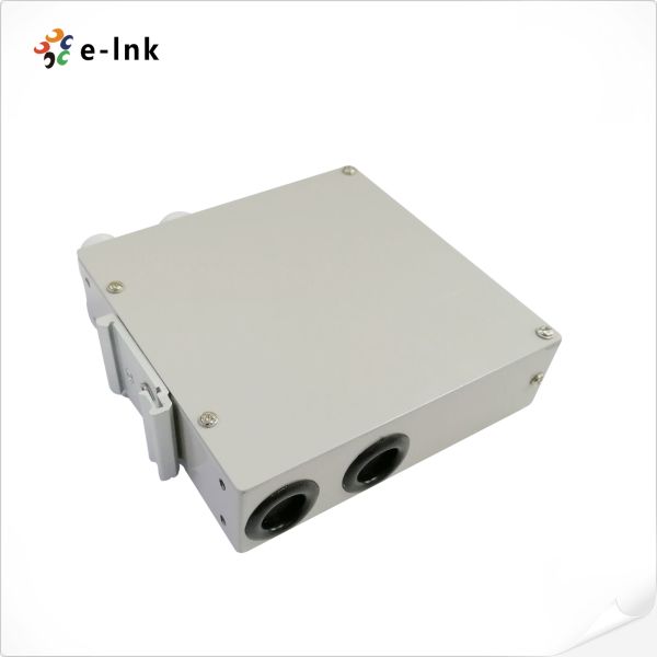 6 Ports DIN-Rail Fiber Splice Box