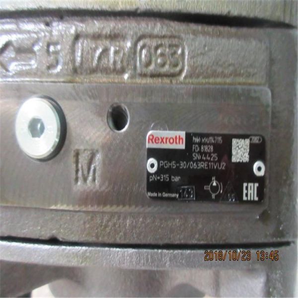Original Quantitative Rexroth Gear Pump with Internal Meshing Principle and Splined Shaft for Filter Diesel Oil