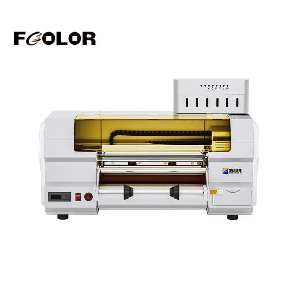 Fcolor DX7 30cm Three-dimensional logo Sticker Dtf Printer Uv Silicone 3D Tpu Label Dtf Printer Machine for Fabric Textile