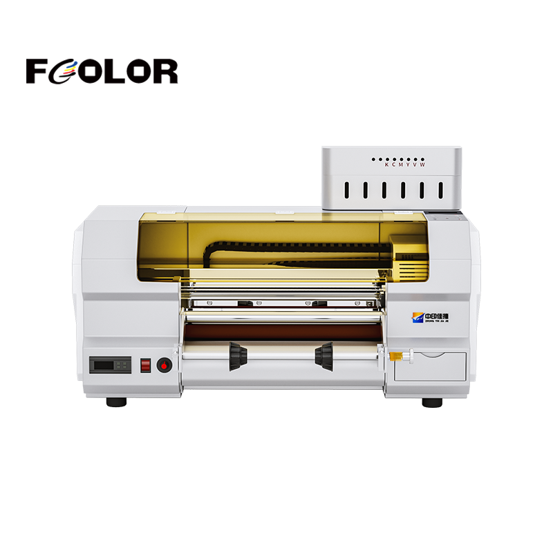 Fcolor DX7 30cm Three-dimensional logo Sticker Dtf Printer Uv Silicone 3D Tpu Label Dtf Printer Machine for Fabric Textile