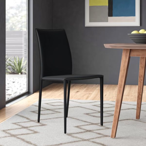 Luxury Modern Living Room 910mm 6KGS Metal Leather Leisure Chair