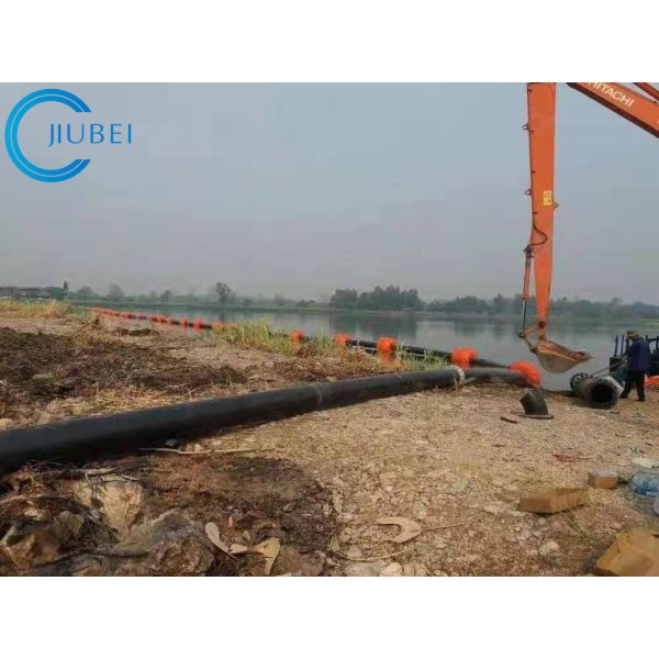 Black With Blue Strips PN10 ISO4427 HDPE Pipe For Water Supplying System Supplier
