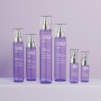 40ml-300ml Capacity Plastic Spray Bottle Clear Round
