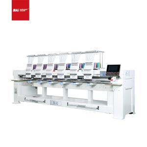 La machine principale multi 1000rpm USB de broderie de magasin s'est reliée