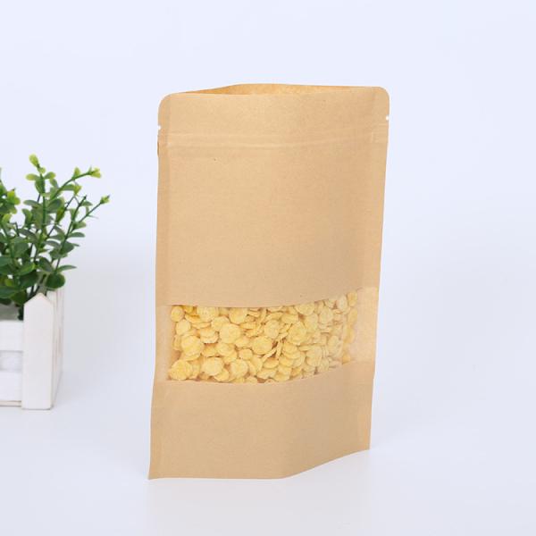 brown paper kraft bags with window kraft food paper bag kraft k bags