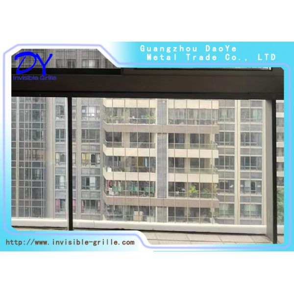 Customized Invisible Safety Grill Utilizing Wire Construction 12 plus 1 Balconies Safety