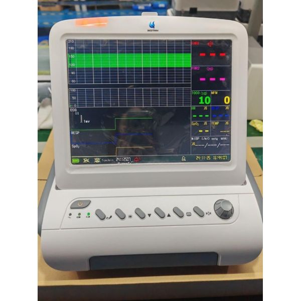 12'' CTG Maternal Fetal Monitor Perinatal Uterine Contraction Twin Monitoring