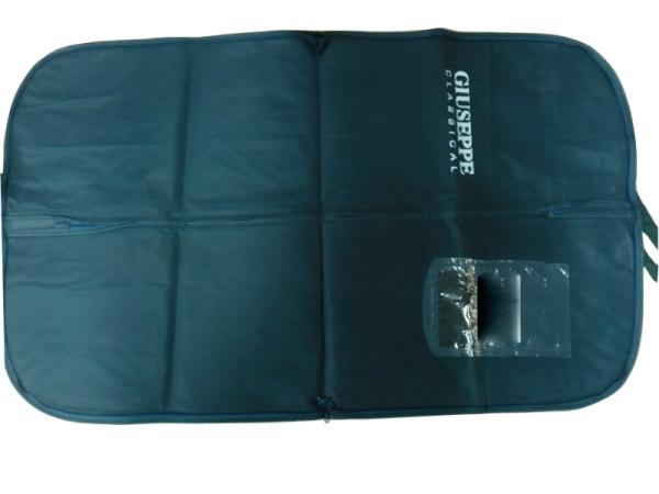 Qiuseppe Green Velvet Dress Garment Bag, Suit Carrier Bags With Nylon Handle 120cm*60cm